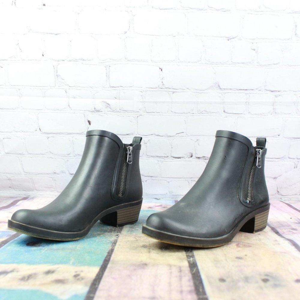LUCKY BRAND Ankle Zip Boots Shoes Size 7 M - Picture 2 of 9